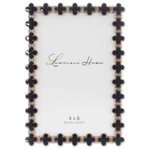 Clover Frame - Black Enamel