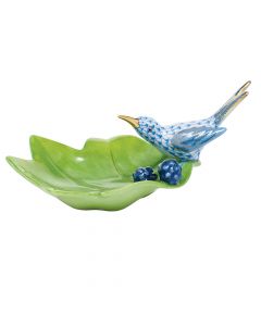 Hummingbird On Leaf