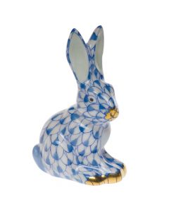 Miniature Sitting Rabbit 1.5"l X 2"h
