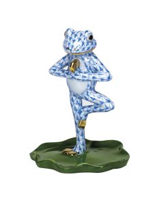 Yoga Frog In Tree Pose