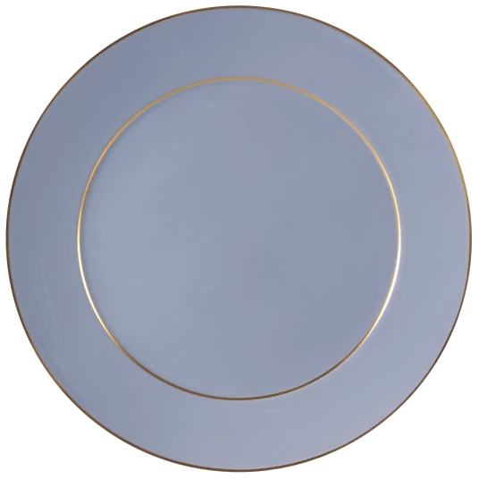 The Original Dinner Plate Blue, Gold