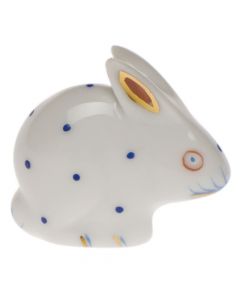 Polka Dot Rabbit 1"h