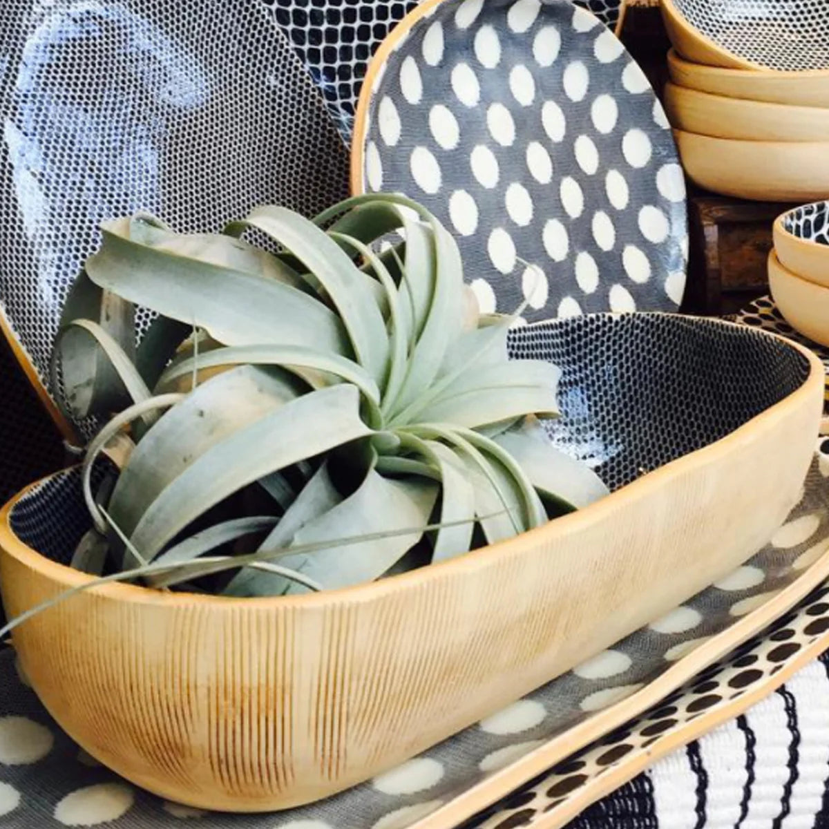 Charcoal Bread Basket