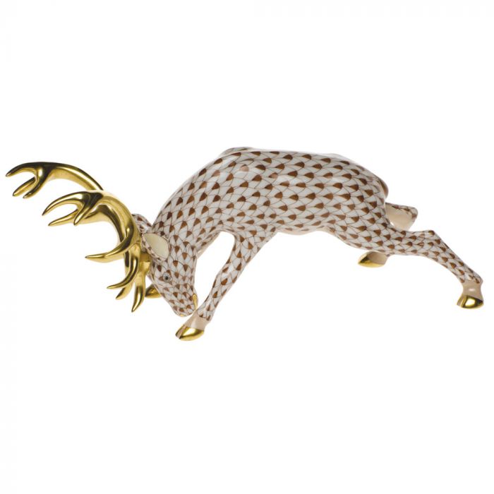 Stag W/feet Back 9.5"l X 3.75"h