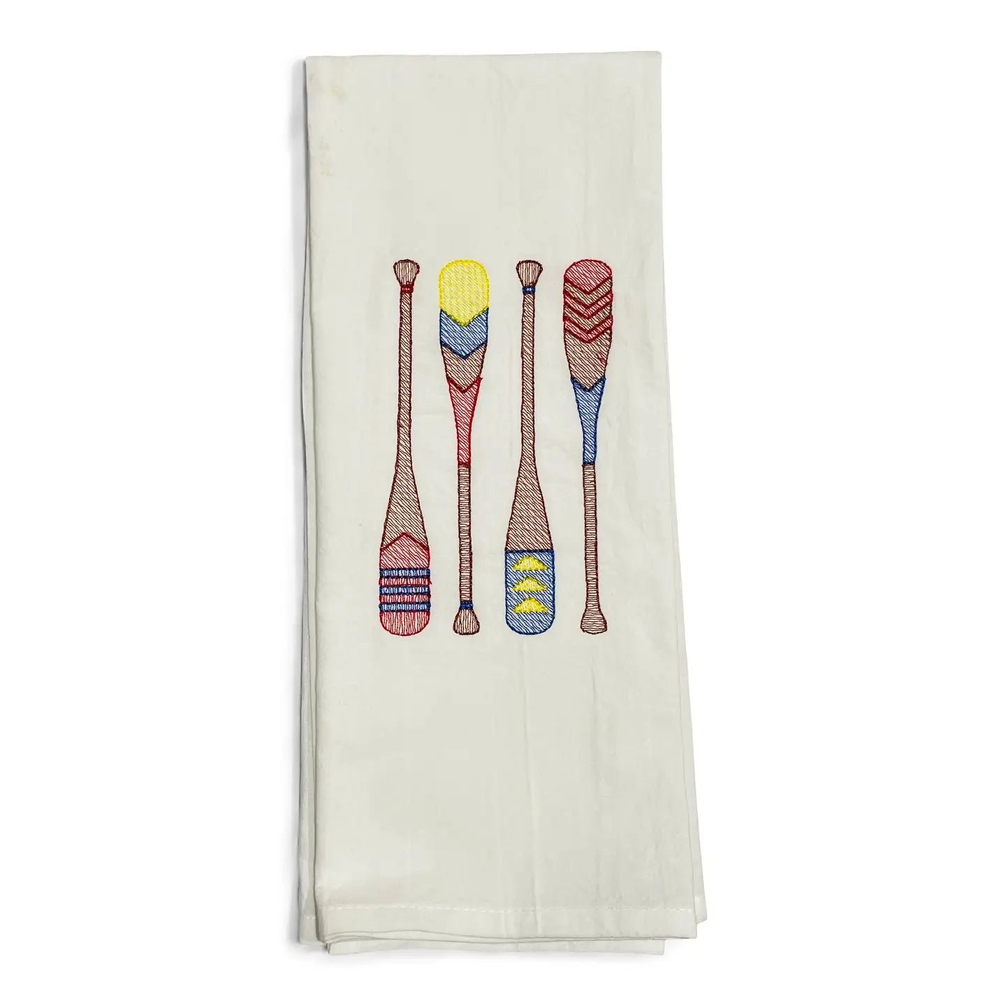 Tea Towel — Wooden Paddles
