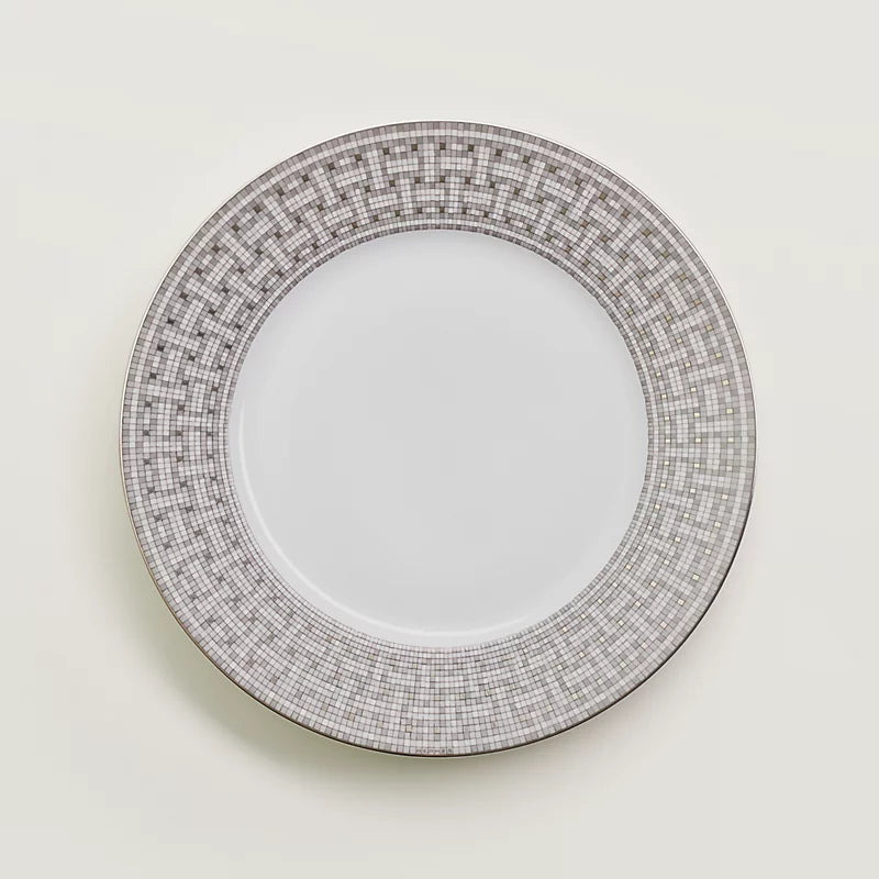 Mosaique Platinum Dinner Plate