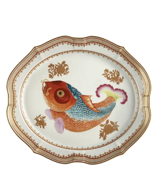 Dallas Museum Carp Platter, Large