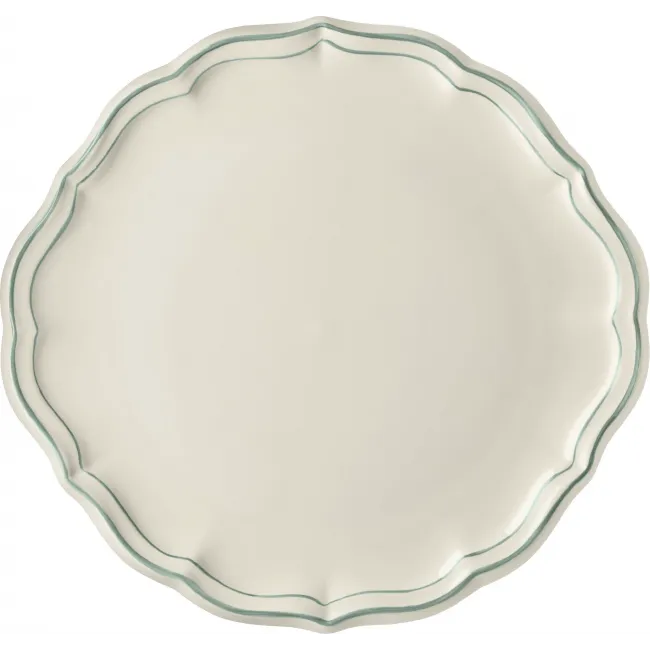 Filet Earth Grey Dessert Plate