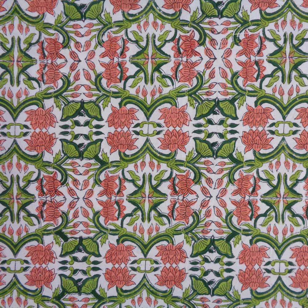 Indian Block Print Fabric (5 yards)