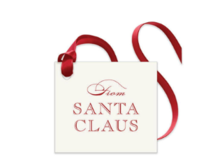 Letterpress Christmas Gift Tags