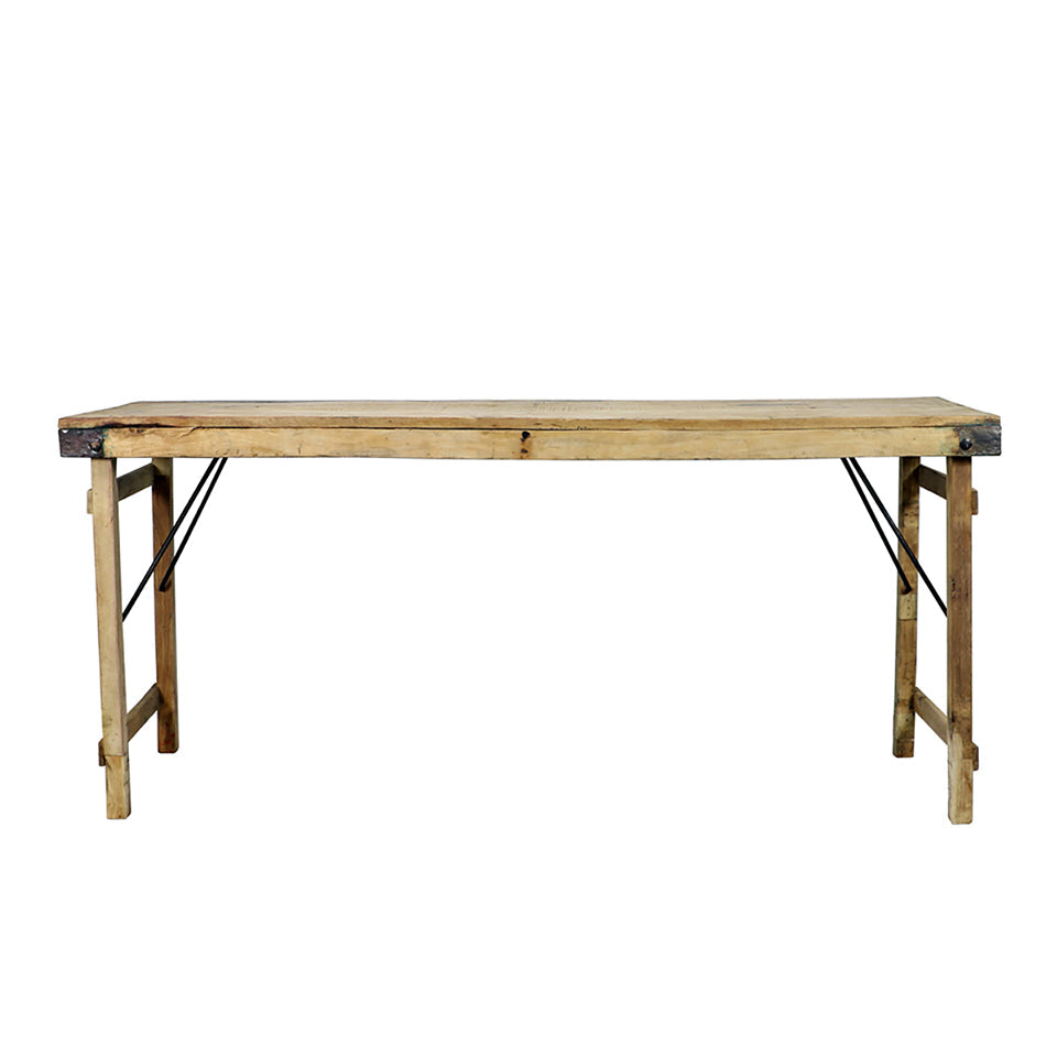 Bleached Wood Wedding/Dining Table