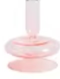 Genie Candleholders - Pink - Pair