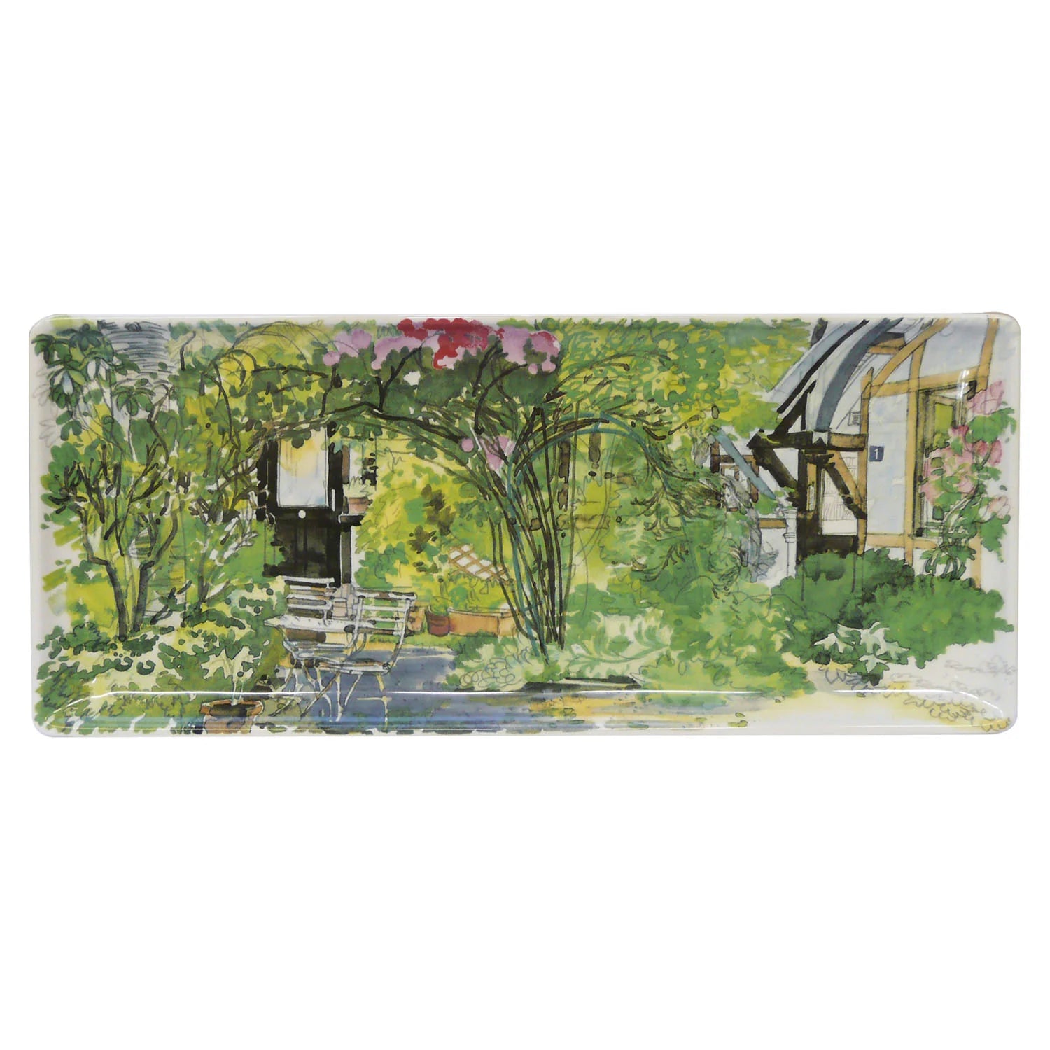 Paris A Giverny Oblong Tray