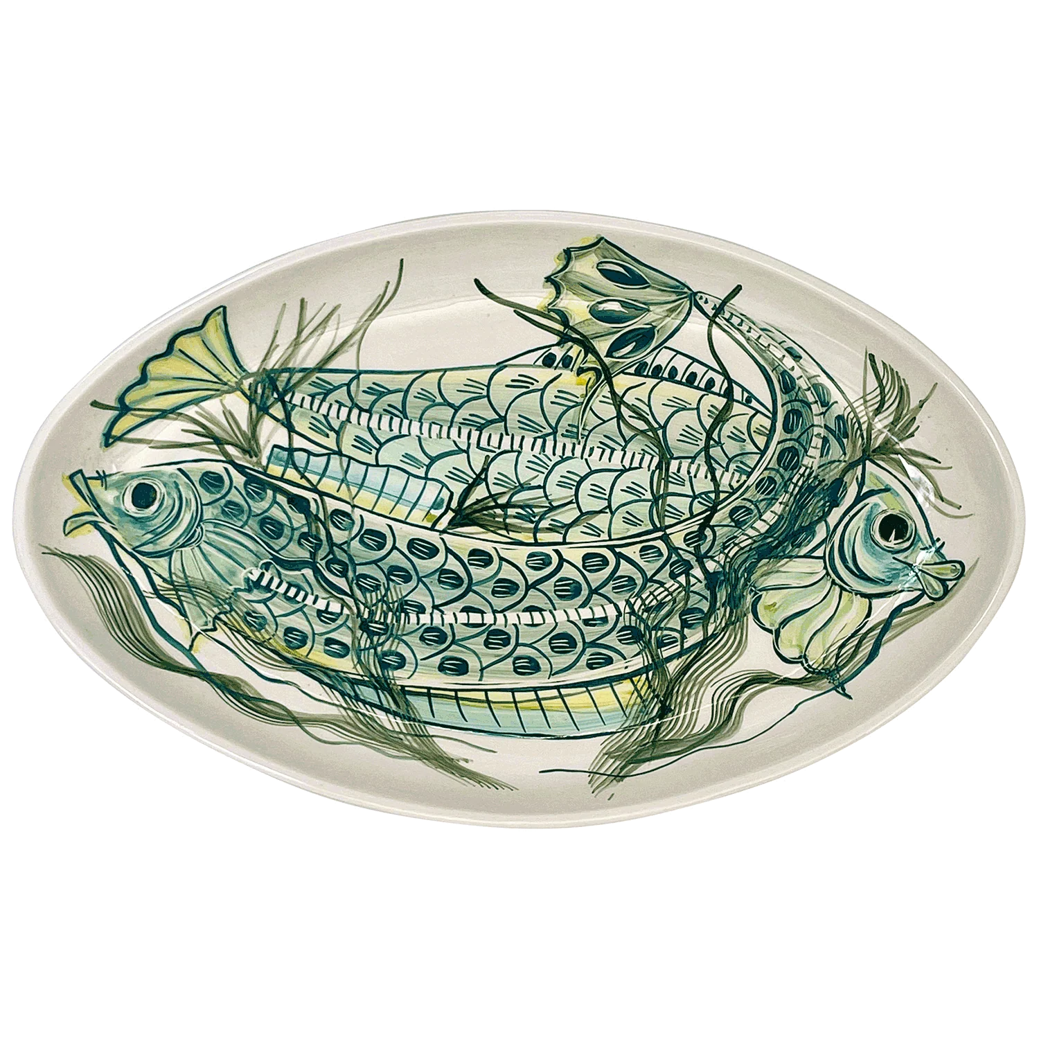 Aldo Fish Oval Platter - Small