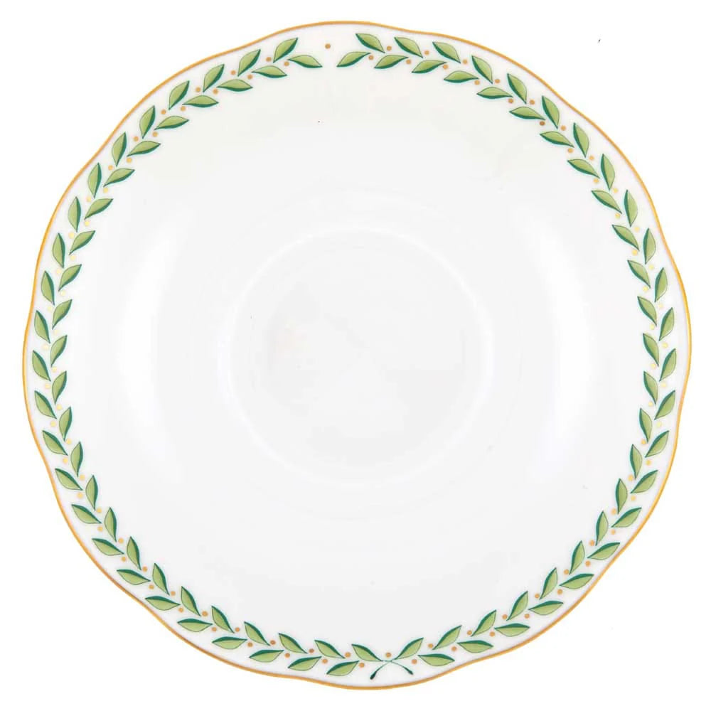 Green Laurel Tea Saucer