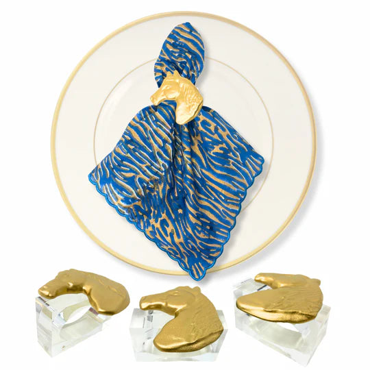 Horse Napkin Ring - Set of 4