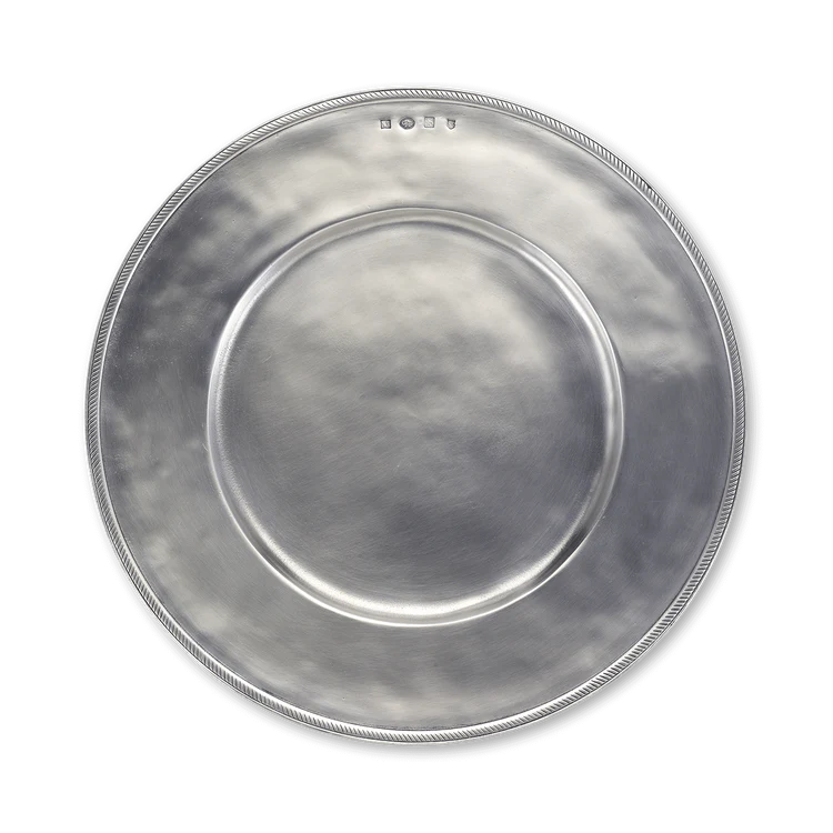 Match Pewter Luisa Charger 13.2"