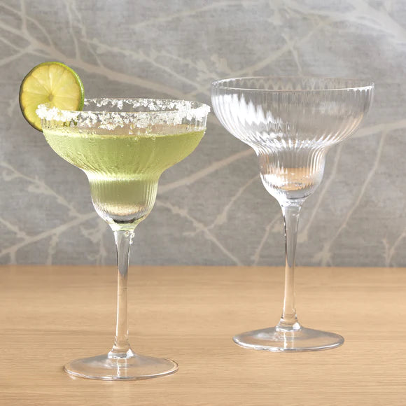 Empire Margarita Glasses - Set of 2