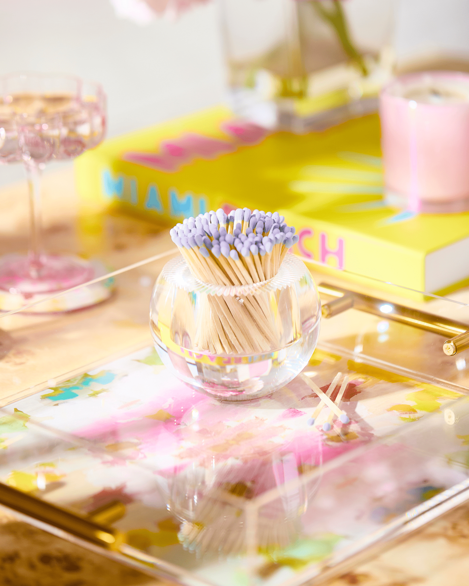 Round Match Striker - Acrylic