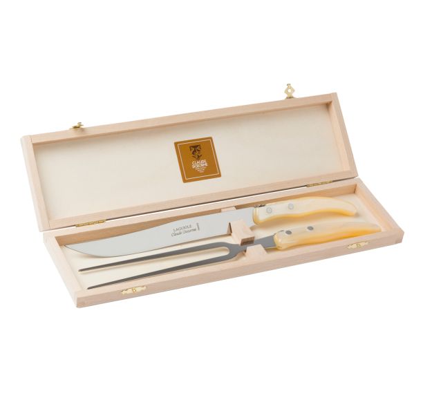 Berlingot Carving Set with fancy handles