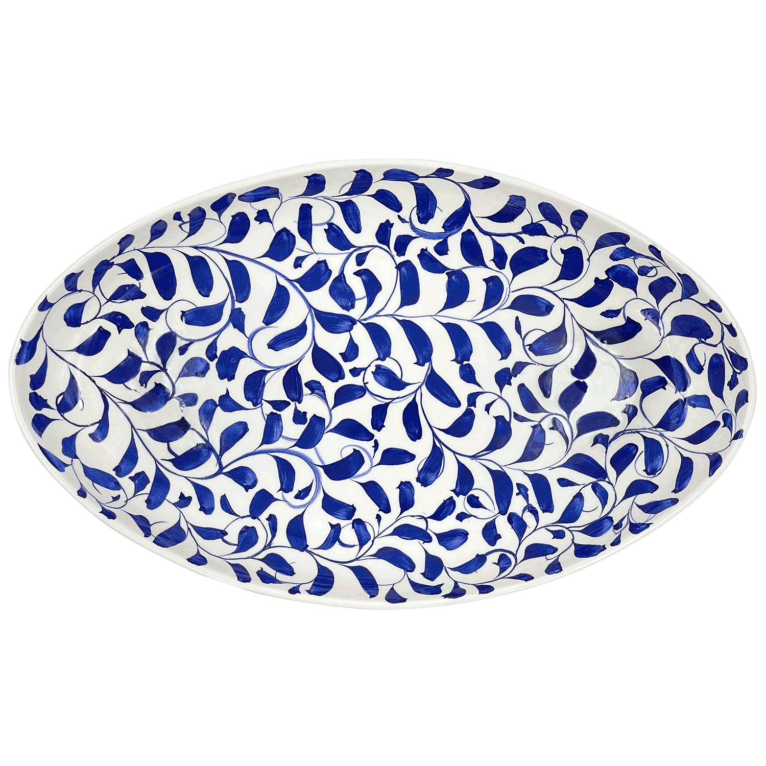 Scroll Oval Platter - Large