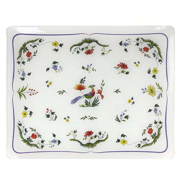 OIseaux De Paradis Acrylic Serving Tray