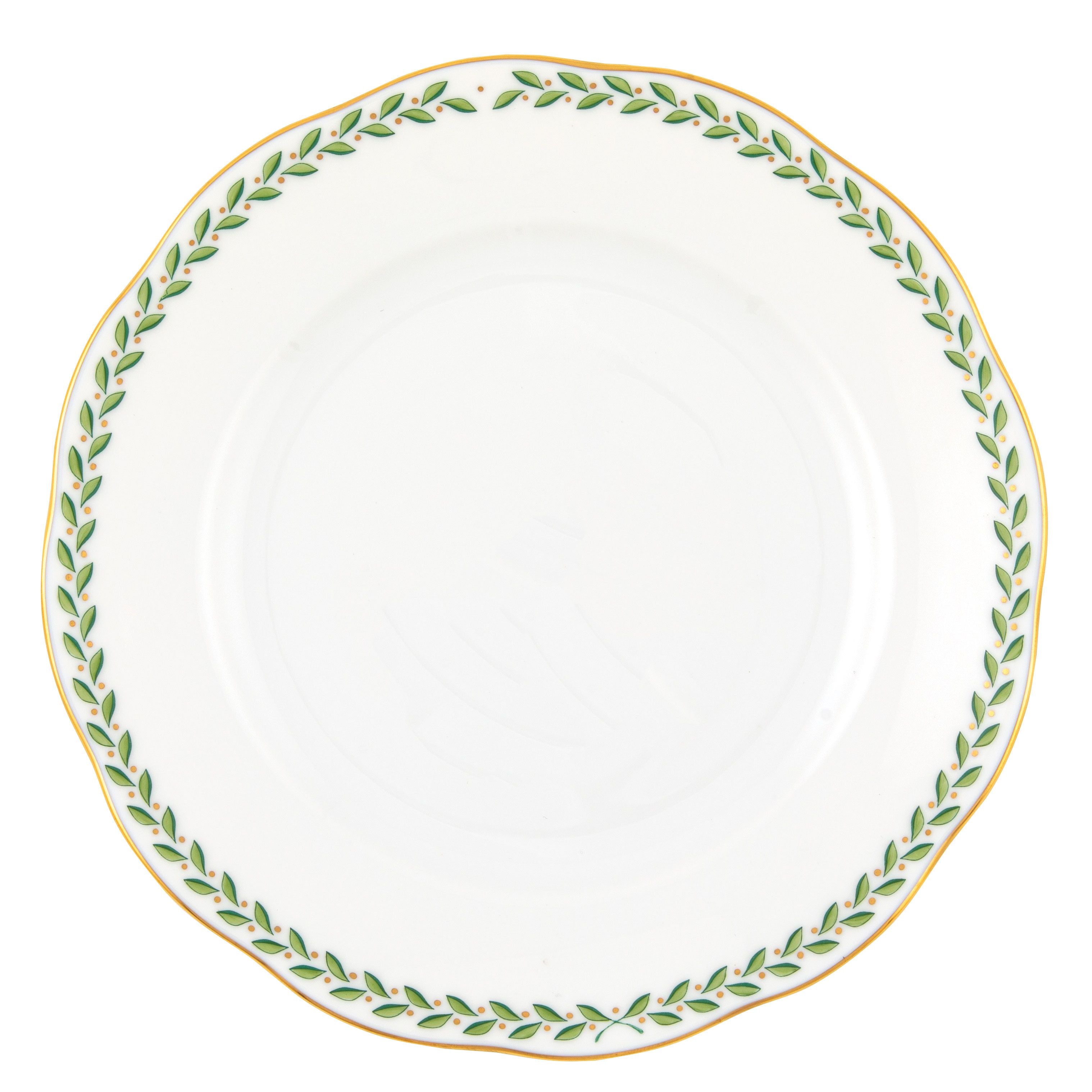 Green Laurel Bread and Butter Plate
