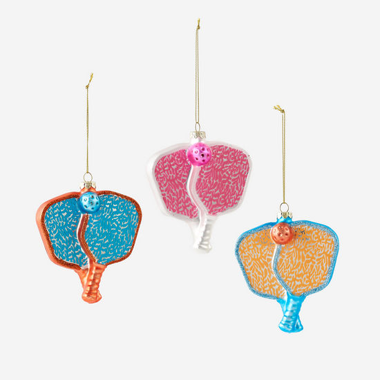 Pickle Ball Ornament - Assorted Styles