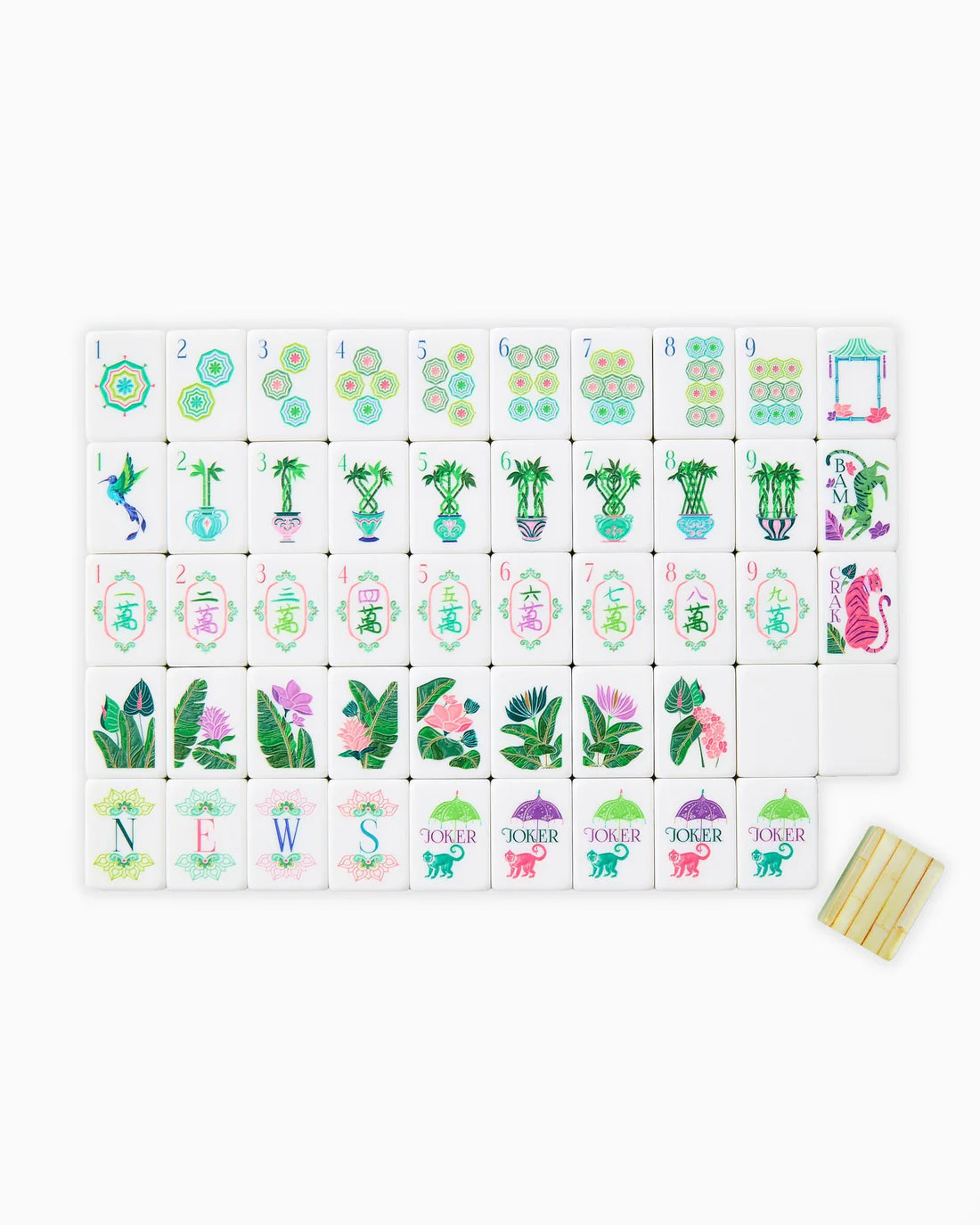 Palm Royale Mahjong Tiles