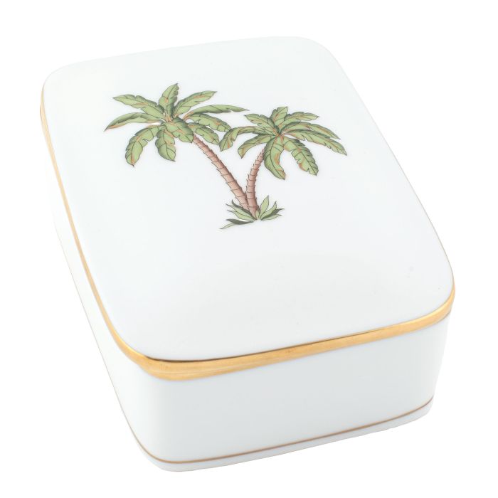 Palm Tree Rectangular Box