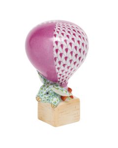 Hot Air Balloon Bunny 3.5"h X 2.25"d