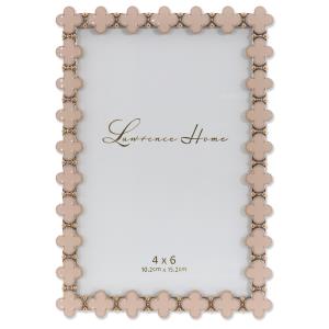 Clover Frame - Pink Enamel