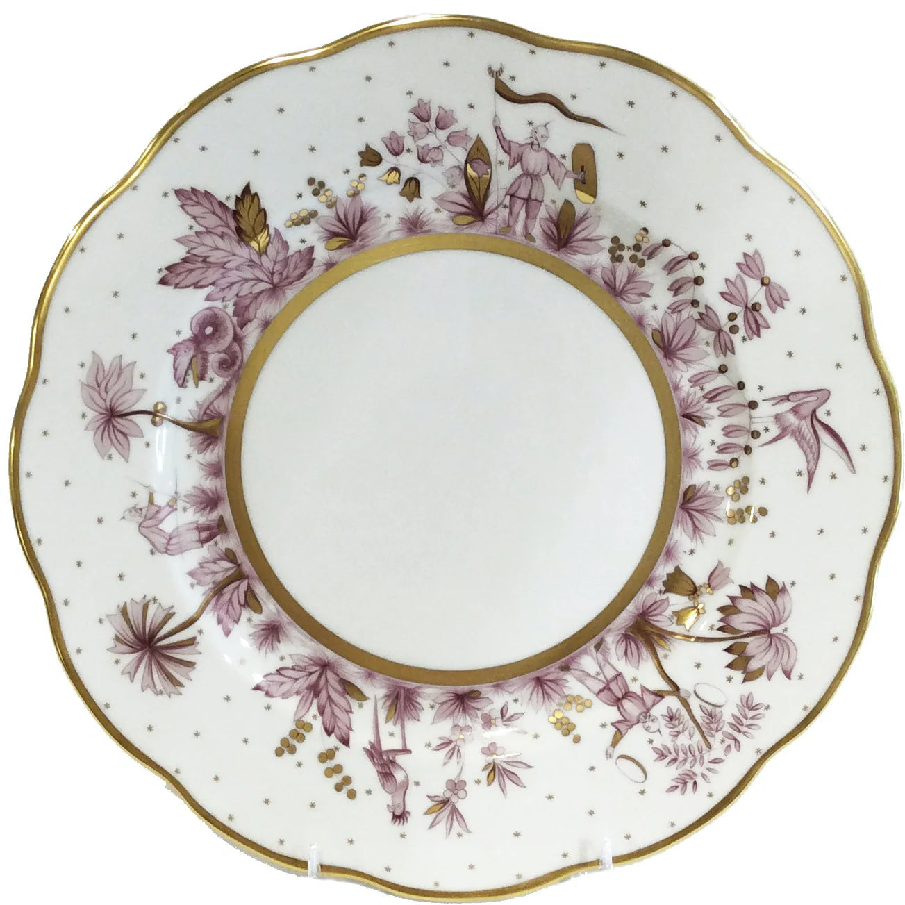 Asian Garden Pink Dinner Plate