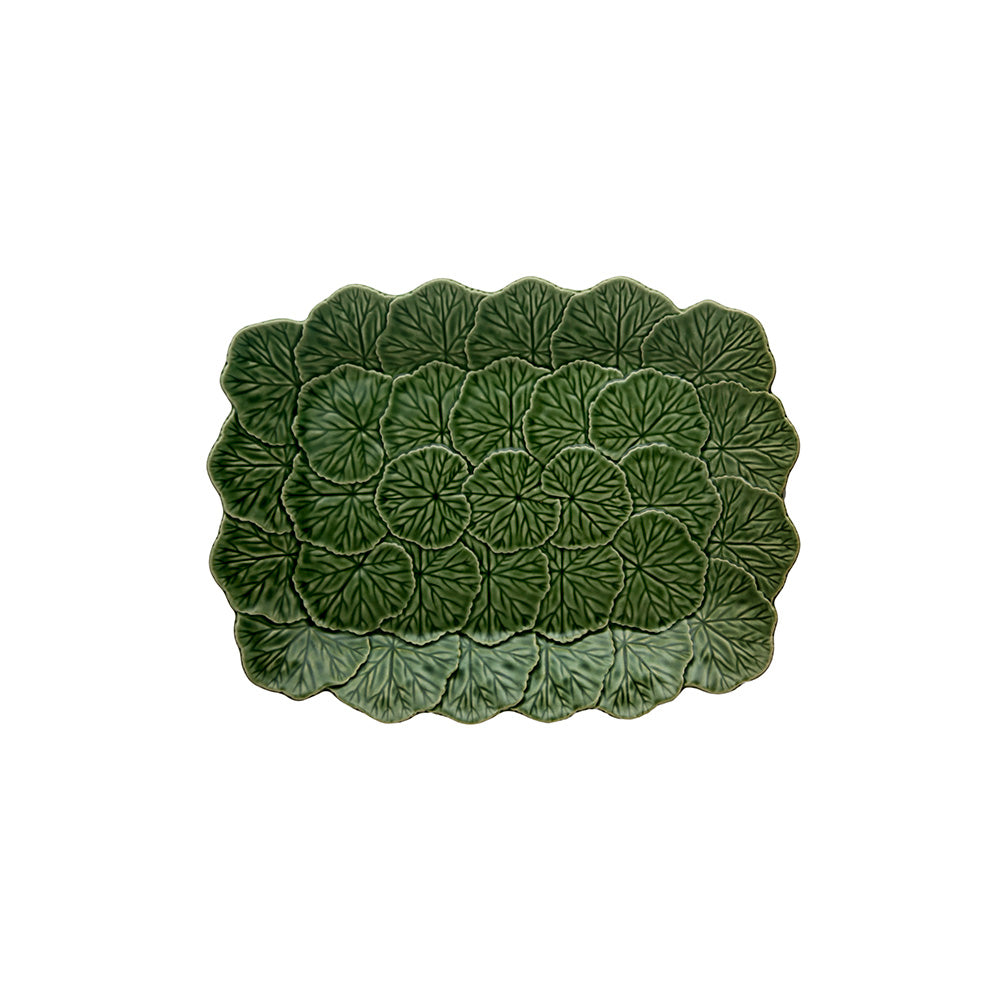 Geranium Platter