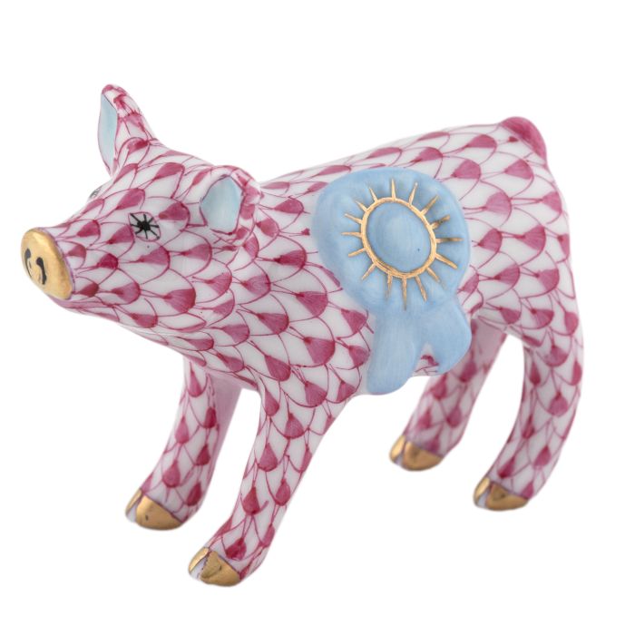 Blue Ribbon Pig