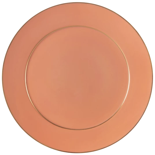 The Original Dinner Plate Red, Gold