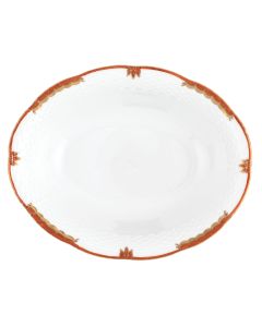 Princess Victoria Rust Oval Vegetable Dish