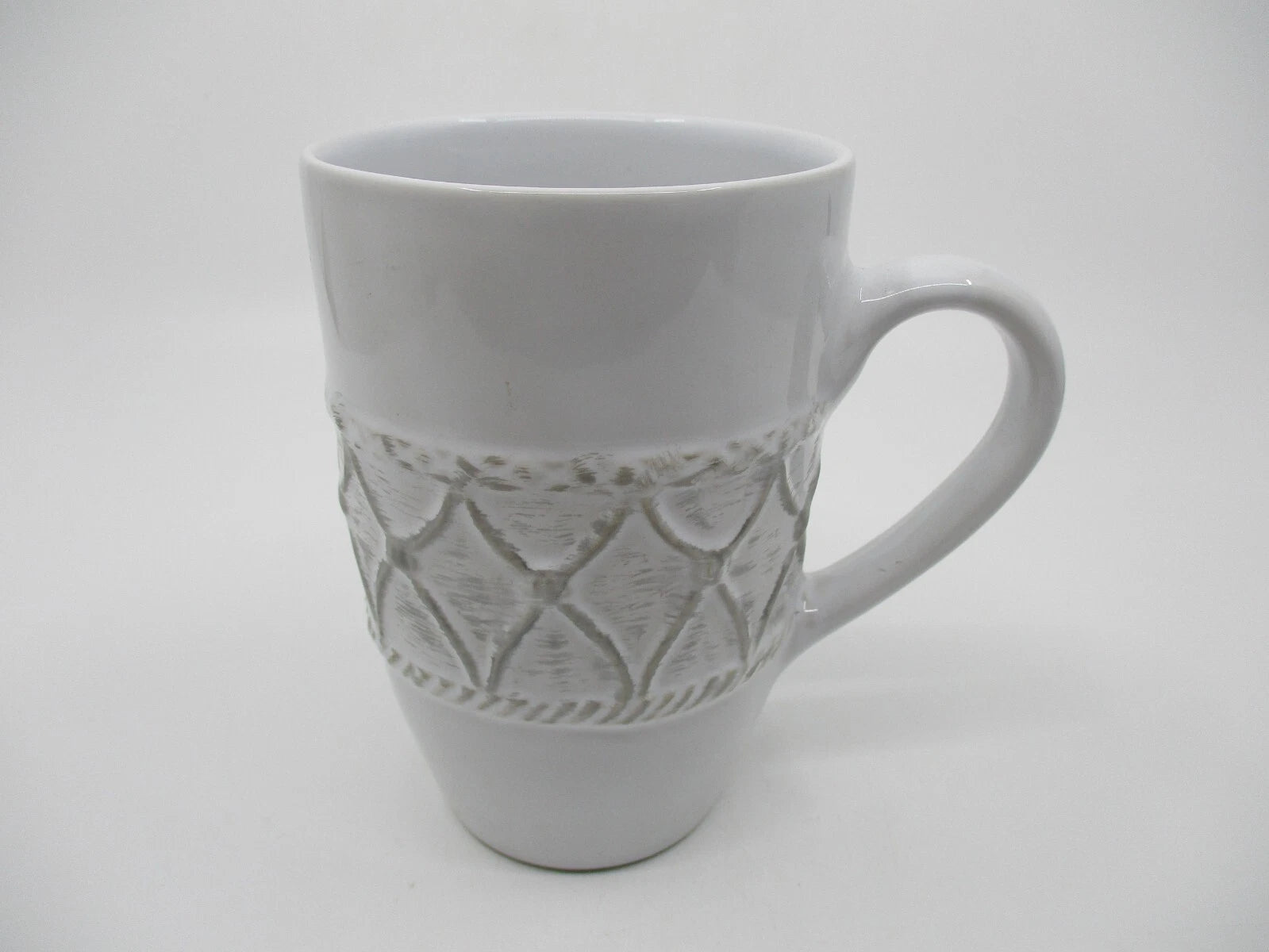 Alegria Simply White With Silver Mug