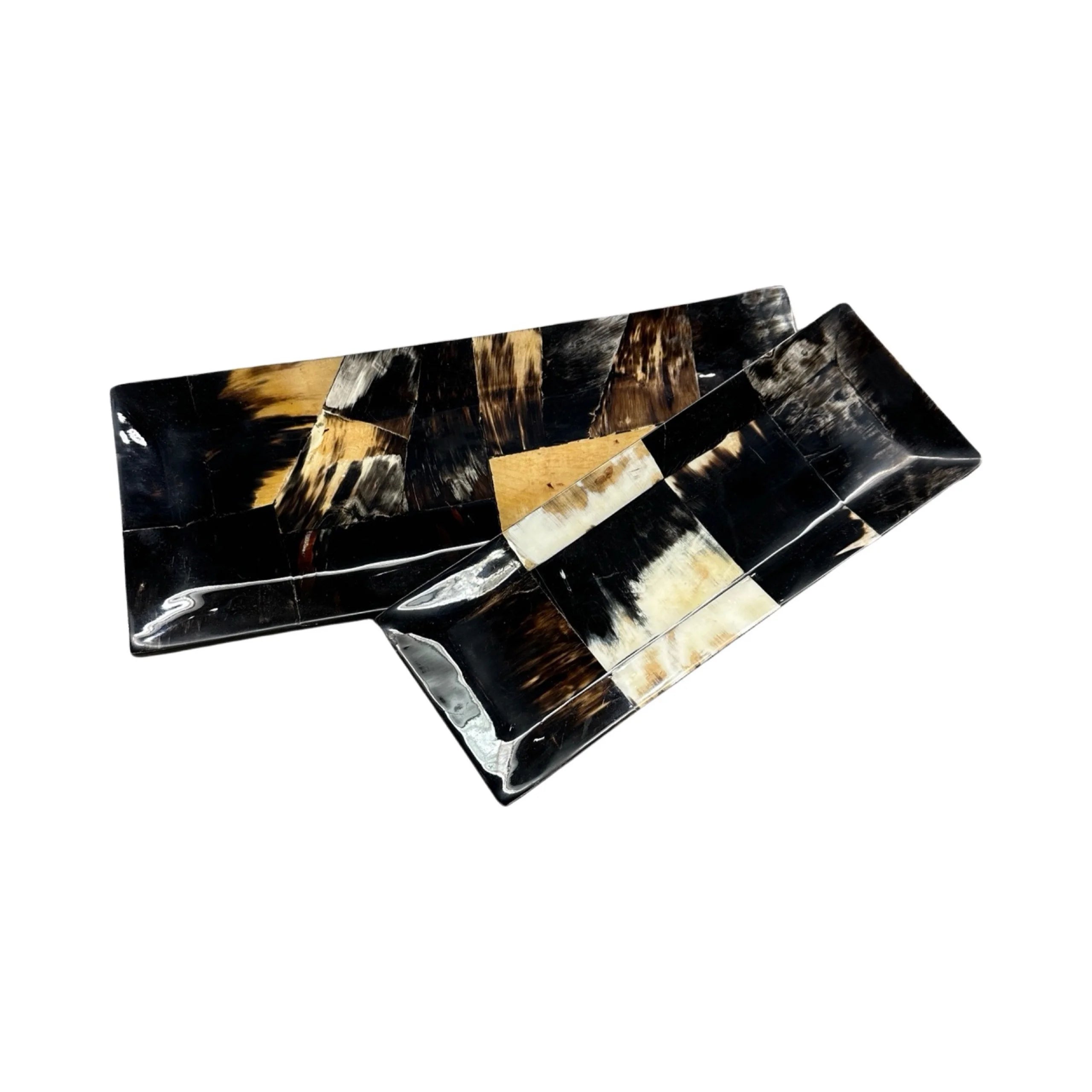 Lacquer Horn Hostess Tray