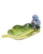 Monkey On Banana Leaf 6.5"l X 2.25"h