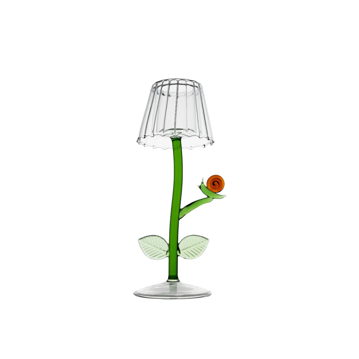 Firefly Tealight with Snail and Leaves