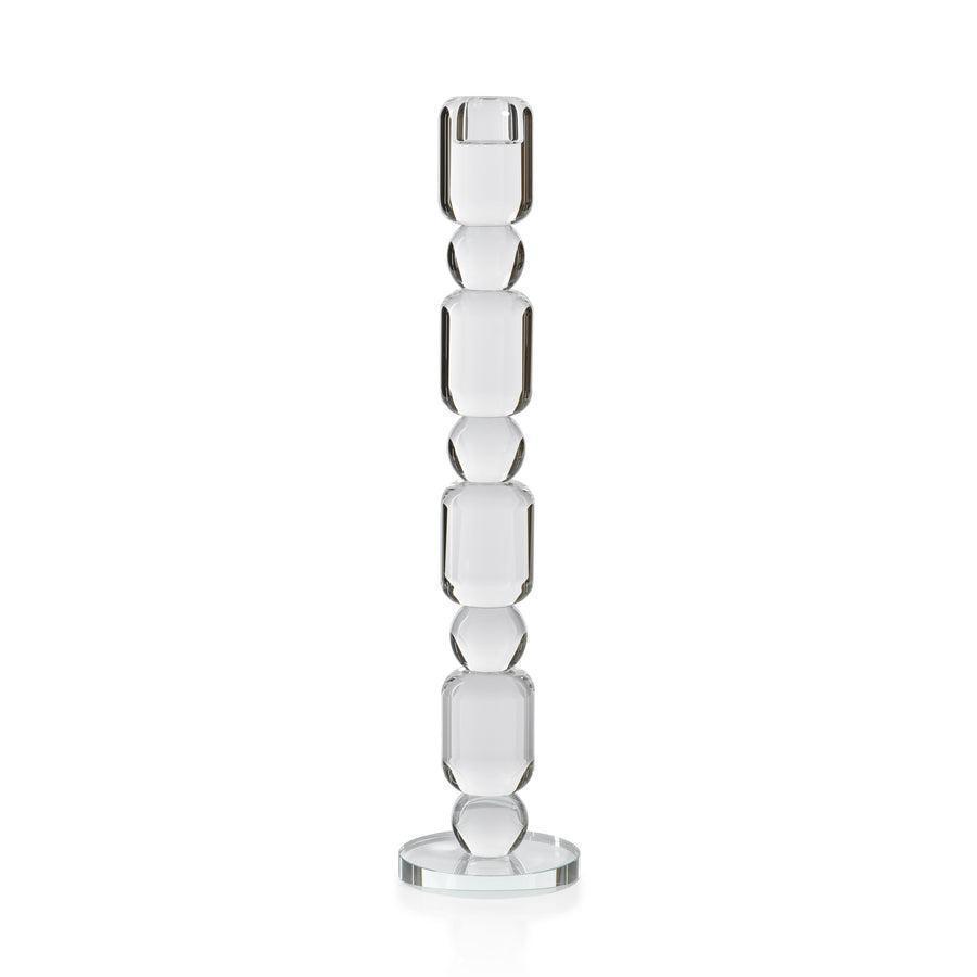 Luisa Crystal Glass Taper Holder