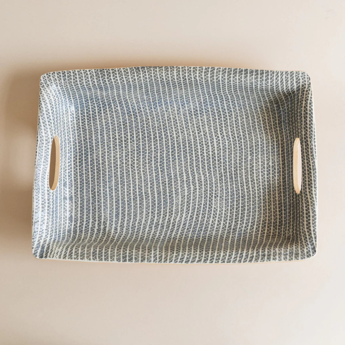 Chestnut Buffet Tray