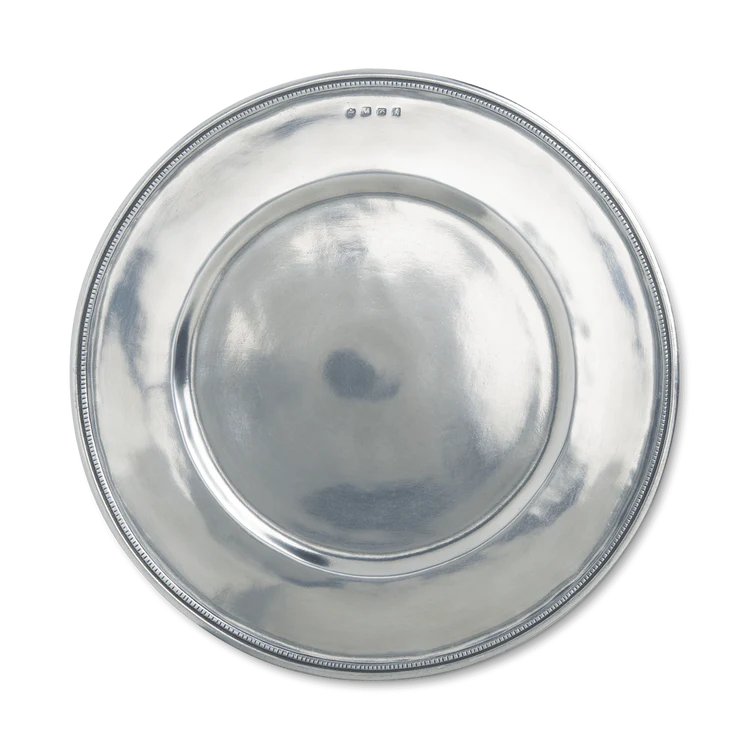 Match Pewter Toscana Pewter Charger