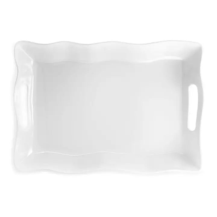 Ruffle 20x14" Rectangle Tray