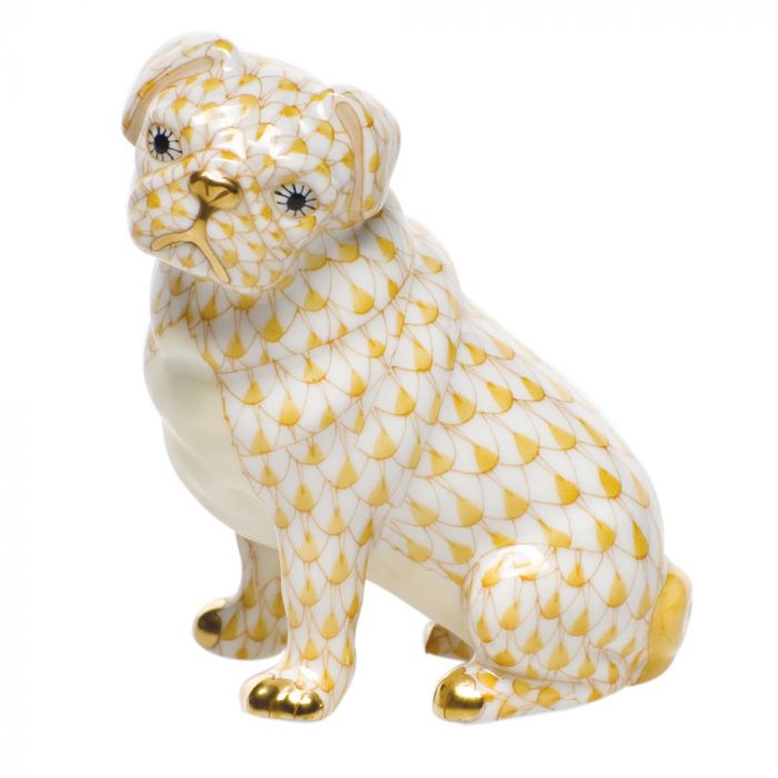 Sitting Pug 2.25"l X 2.75"h