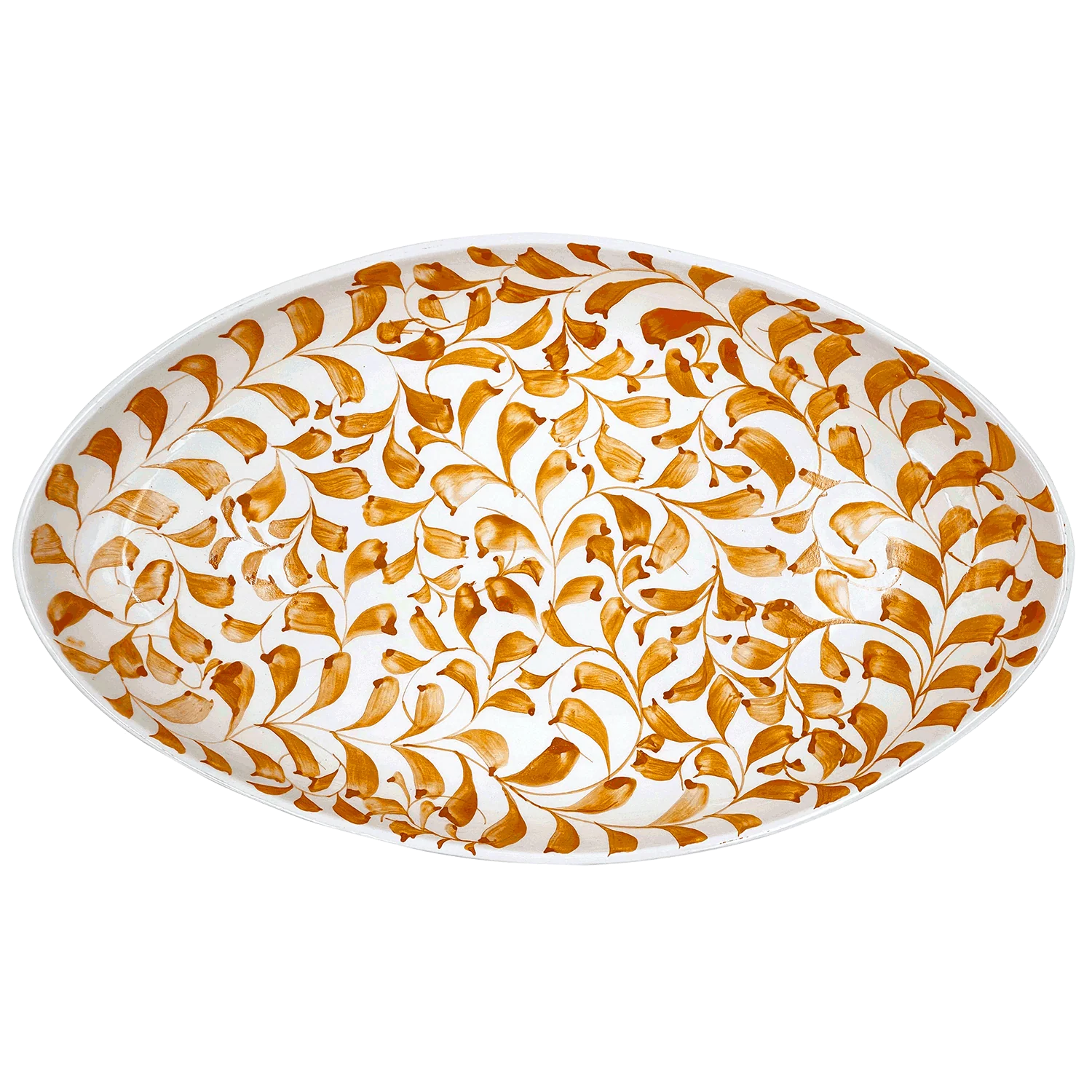 Scroll Oval Platter - Large