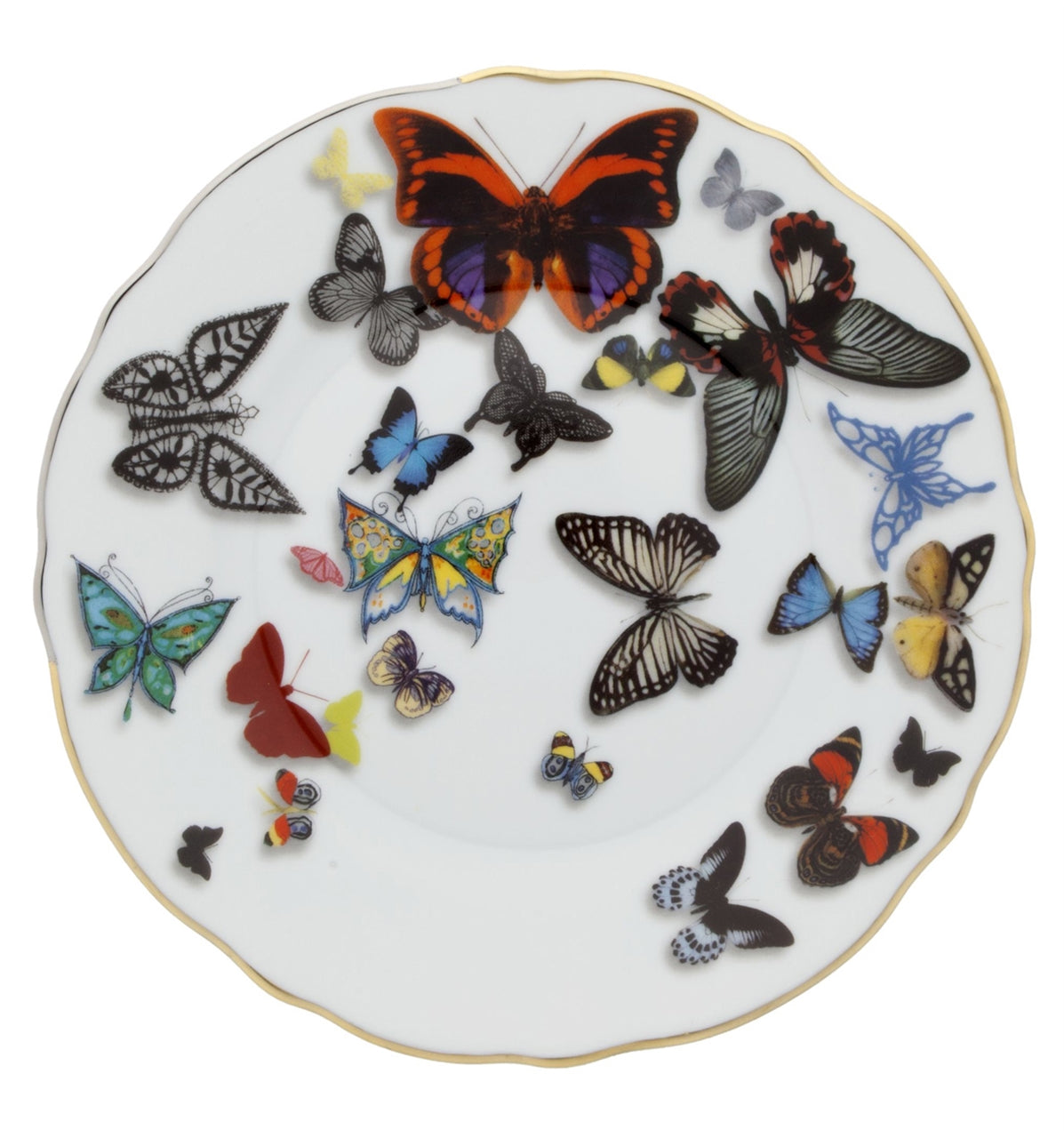 Christian Lacroix - Butterfly Parade - Bread and Butter Plate
