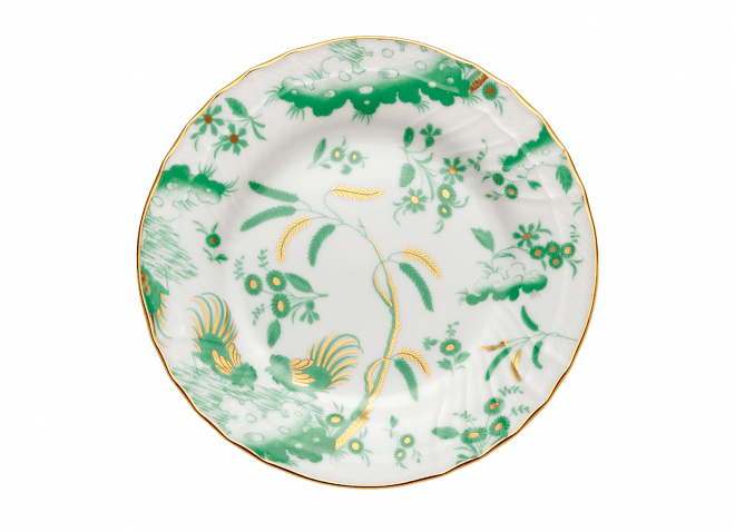 Oro Di Doccia Giada Bread Plate