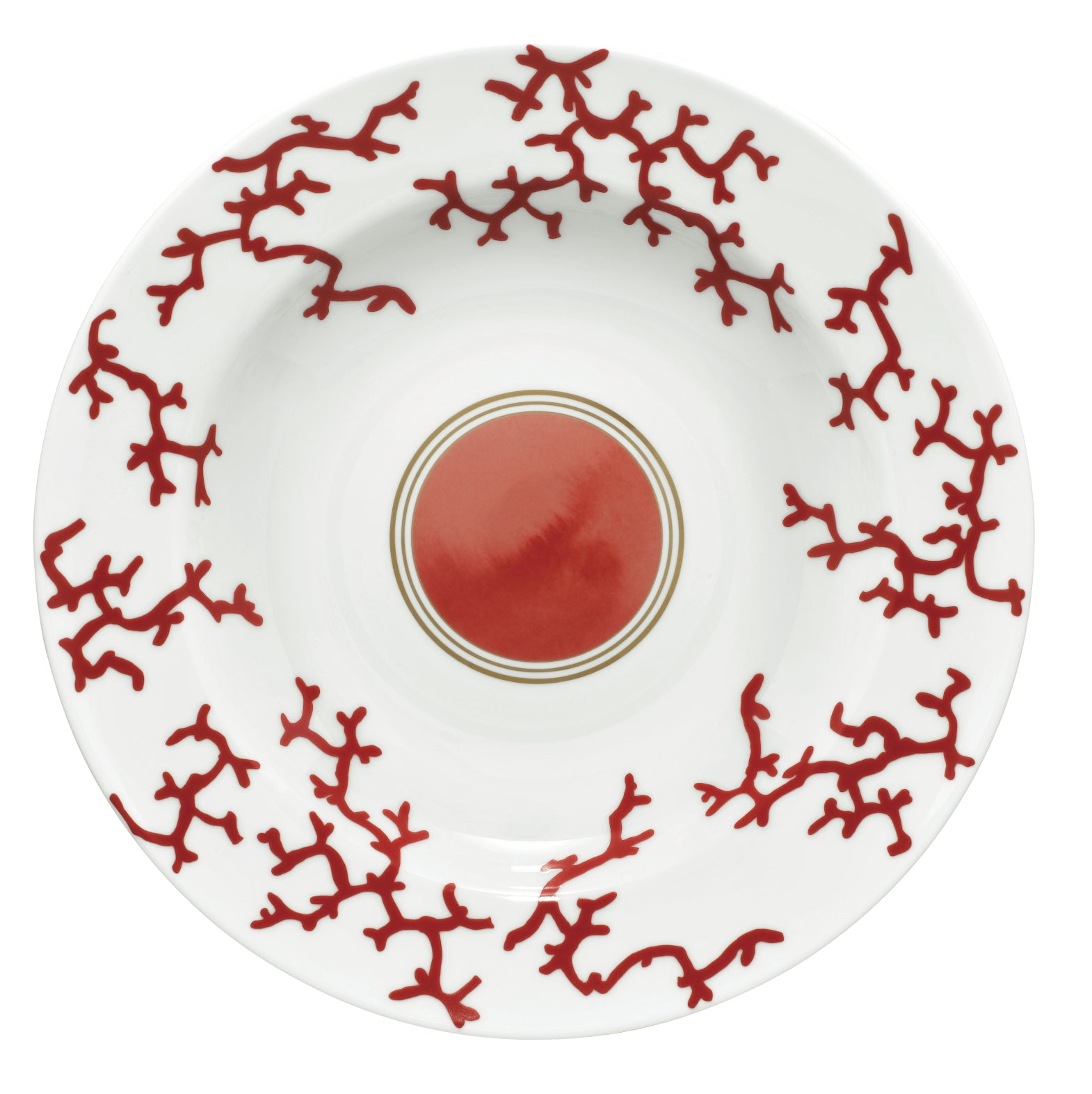 Cristobal Red - Deep Chop Plate 11.6 in